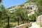 Pathway in Vuno village. Vlore county. Albania