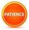 Patience Natural Orange Round Button