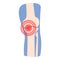 Patient leg icon cartoon vector. Arthritis joint