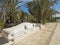 Patio area with sofa seating area at a luxury tropical holiday villa resort