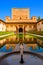 Patio de Arrayanes in the Alhambra de Granada.