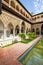 Patio de las Doncellas in Royal palace of Seville, Spain