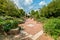 Patio Gardens area at the Chicago Botanic Garden, Glencoe, USA