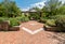 Patio Gardens area at the Chicago Botanic Garden, Glencoe, USA