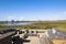 Patio of a Luxury Safari Lodge in Botswana