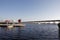 Patio tables on the Manatee River