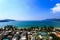 Patong panorama with sea at Phuket, Thailand