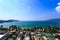 Patong panorama with sea at Phuket, Thailand