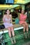 Patong, Thailand: Two Women Getting Fish Massage