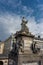 The Patria statue, a Monument dedicated to the martyrs of the 1830 revolution at Brussels, Belgium, Europe