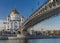 Patriarchal bridge at Cathedral of Christ the Savior