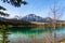 Patricia Lake. Jasper National Park landscape. Canadian Rockies