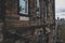 Patrick Gedges Steps and Grassmarket signages on a building wall in Old Town Edinburgh, Scotland, UK