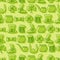 Patricks day seamless pattern. Background for Irish holiday.