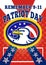 Patriot Day 911 Poster Greeting Card