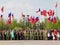 Patriotic action in Victory Park, Moscow