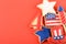 Patriotic cookies for 4th of July