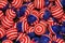 Patriotic Golfballs