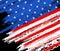 Patriotic grunge American Flag background