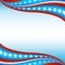 Patriotic Star Banner Background