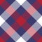 Patriotic Tartan Seamless Patterns.