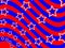 Patriotic Wave Background