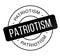 Patriotism rubber stamp