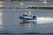 Patrol boat on Acushnet River