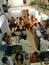 Patrons enjoy an Udupi Meal at Madras CafÃ© - an iconic Mumbai Udupi cuisine Eatery in Mumbai
