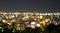 Pattaya cityscape at night time, Blurred Photo bokeh