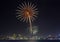 Pattaya during international firework