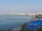 Pattaya scenery with fountain landmark on Bali Hai pier