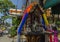 PATTAYA,THAILAND - OCTOBER 18,2018: Second Road This is a small,colorful shrine