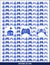 Pattern with 3 icons gamer, gamer clubs