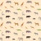 Pattern of african animals