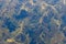 Pattern of Aquatic Weeds, Seen from the Surface of the Lake