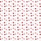 Pattern black hearts Vector illustration. Simbol love and Valentine`s Day background. red pink heart on white background
