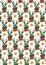 Pattern of cacti and suns painted in watercolor, colorful desert, perfect for your project.