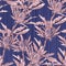 Pattern of carduus. dark blue background