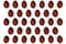 Pattern chocolate eggs. Background of eggs. Concept happy easter. Eggs as a symbol of the holiday. Background for