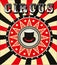 Pattern of the circus