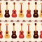 Pattern color guitars
