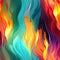 Pattern of colorful fire and water in a cartoon abstraction style (tiled)