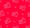 Pattern with contour elements: camera, stars. Ornament for textile and wrapping. Vector background