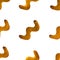 The pattern of the diagonal of crackers on a white isolated background, seamless