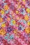 Pattern flowers on batik fablic