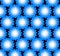 Pattern Folliage Swirl blue