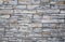 Pattern gray color of stone wall decorative