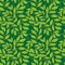 A pattern of green leaves