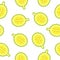 Pattern half durian seamless flat design illustration background vector